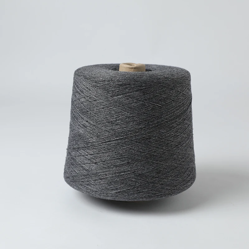 Chinese hot sale Factory hot sale blends of wool knitting yarn sweater yarn nylon wool blended white yarn for buyers