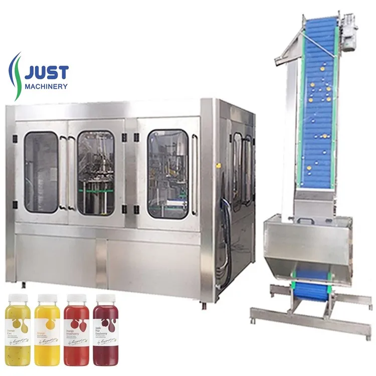 Automatic juice bottling factory/beverage bottling line/juice filling plant