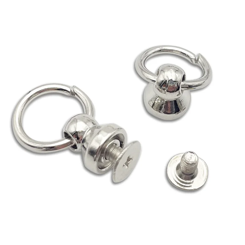 New zinc alloy pacifier buckle custom mobile phone case doll pendant rivets accessories