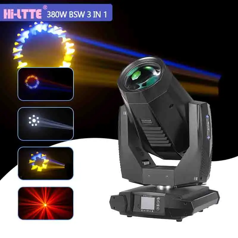 Pro Sky searchlight BSW 3 in 1 380w Professional Sharpy Beam Stage Light Moving Head Stage Lights