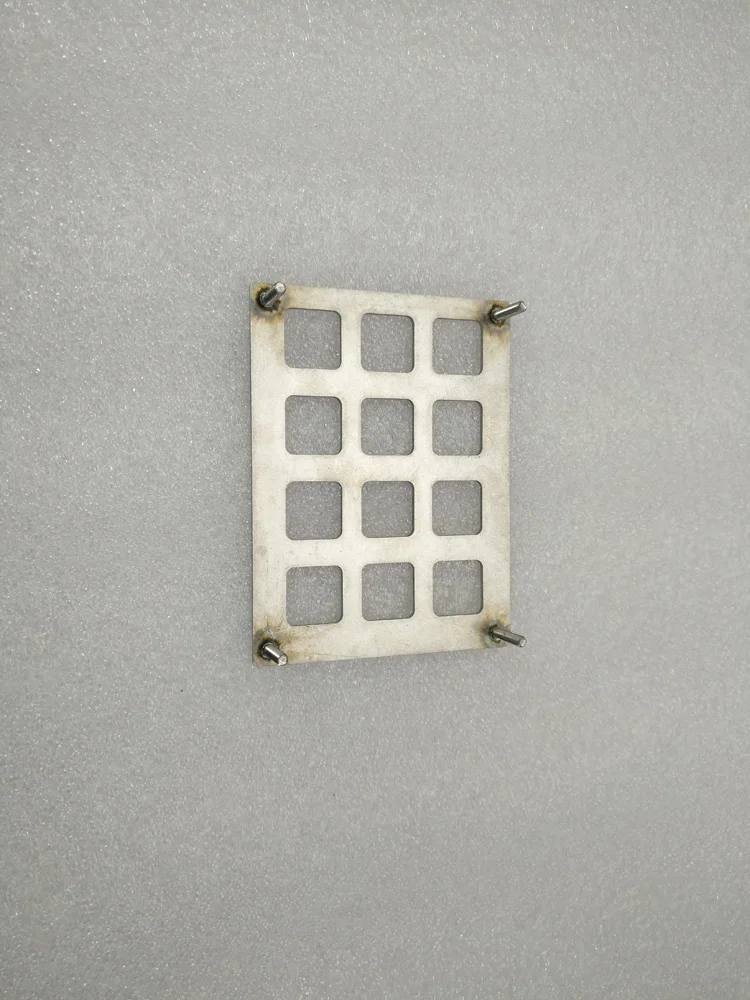 sheet metal fabrication stainless steel ATM keyboard front panel