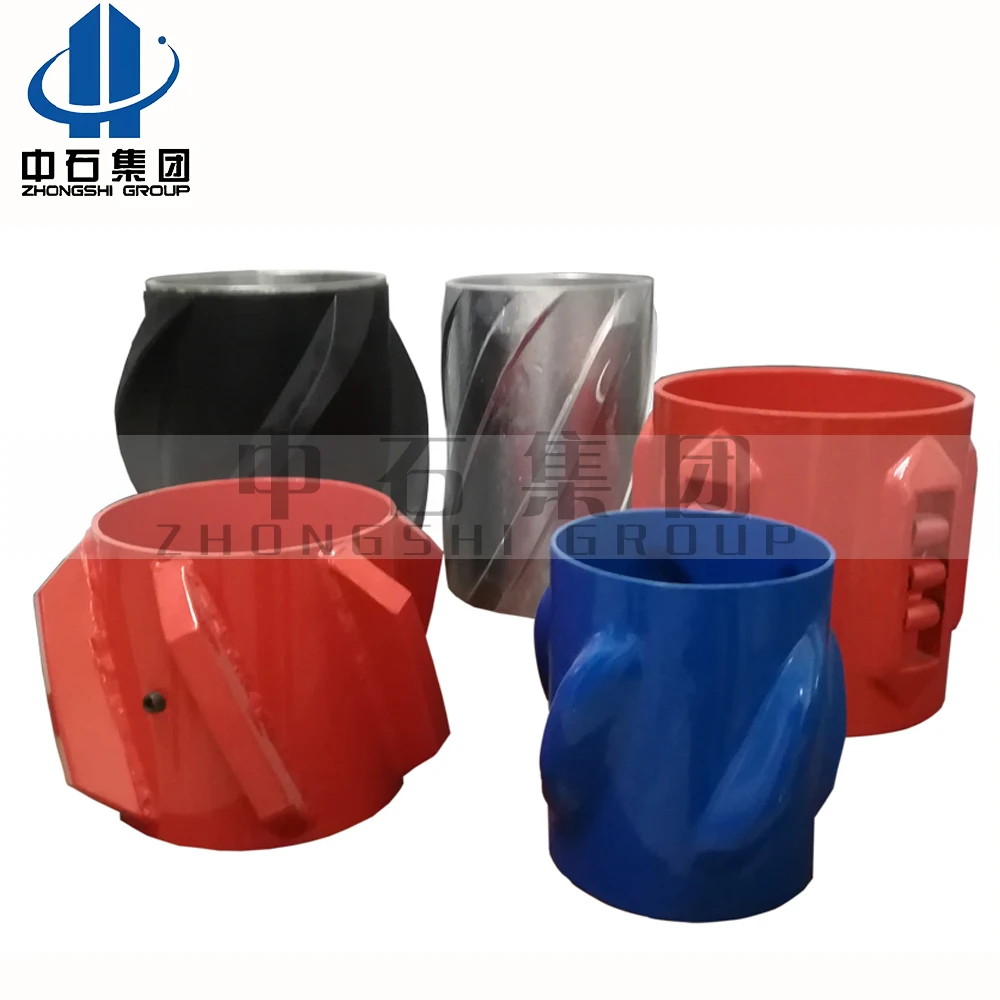 Rigid casing centralizer for oil pipe and gas bow casing centralizer types