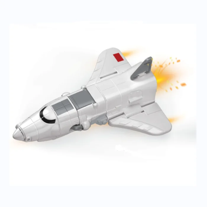 New Design Toy Robot 5 in 1 Alloy Diecast Aerospace  Deformation Robot Toys for Kids