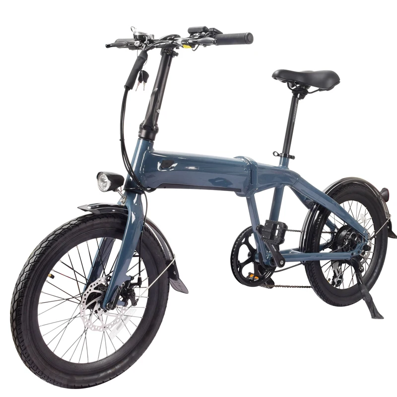 Foldable electric folding bike 36v motor hidden lithium battery electric bike alloy frame ebike electric bicycle