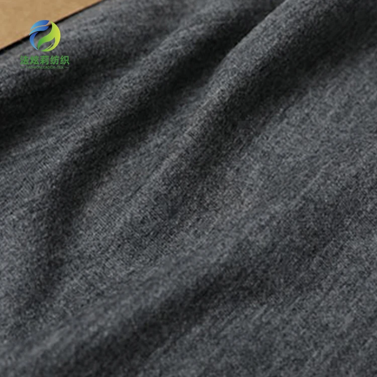 
High Quality 300gsm 100% worsed cashmere single jersey knitted fabric for T-shirt dress pants 