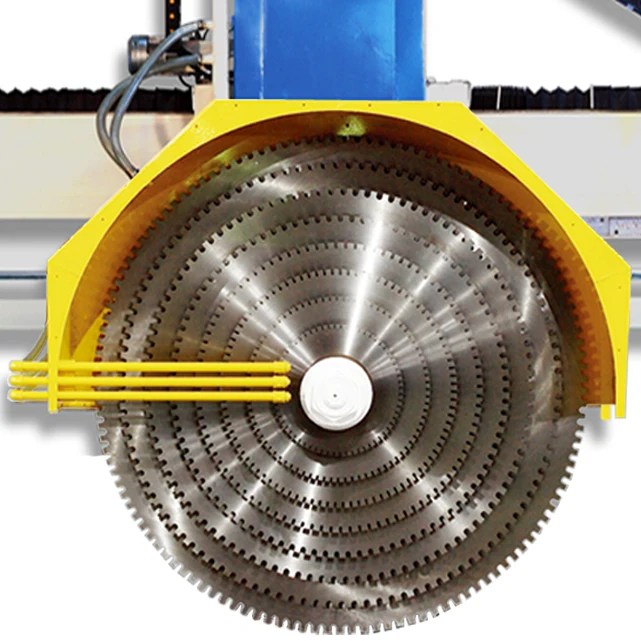 HUALONG machinery HLQH-2500 гранитный блок с несколькими лезвиями резак для мрамора камня режущий станок