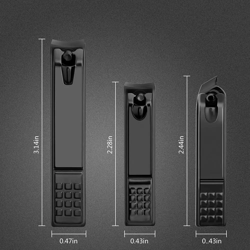 Маникюрный набор из нержавеющей стали, машинка для стрижки ногтей на пальцах и ногах, инструменты для маникюра