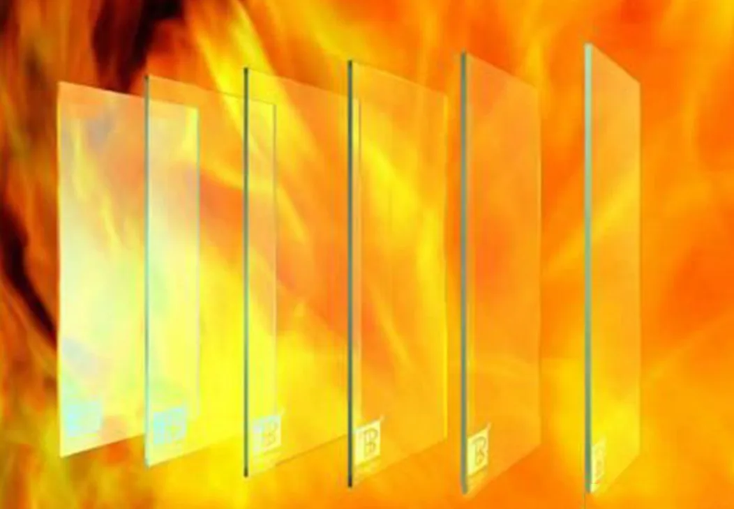 Fireproof glass for construction Factory direct transparent tempered