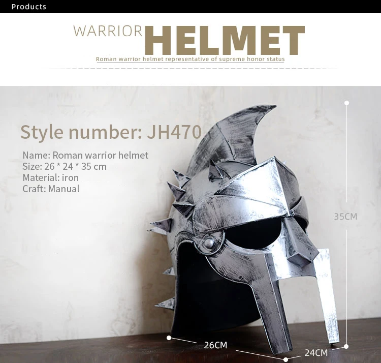 Retro IronMedieval Europe CrusadersRoman KnightsWarriors ares armorhelmet ornaments decorations vintage craft