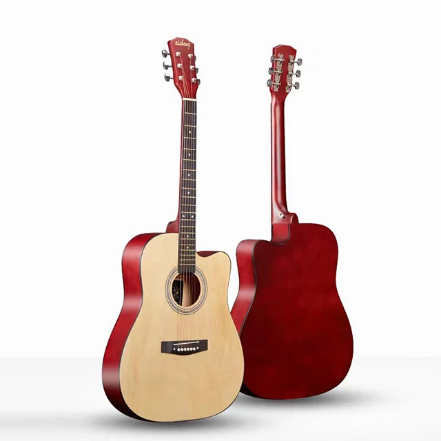 Wholesale Price 31inch Custom Acoustic Electric Guitar OEM Guitar China Factory 40 inch guitar