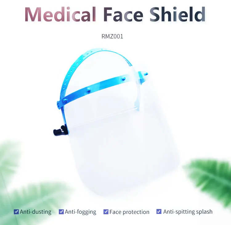 Eye protection is safe and clearhigh tech cryogenic face shield plastic transparentes