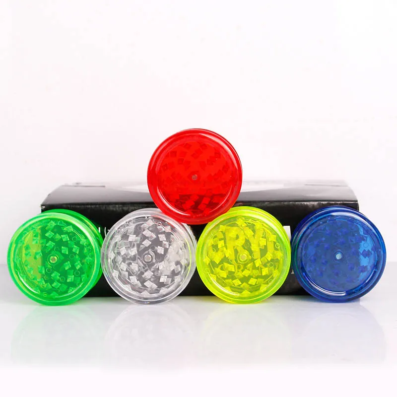 24 Pcs/pack Dia 30 MM Mini Custom Tobacco Smoking Herb Grinder with Sticker Grinder Spice Crusher Cheap Smoking Accessories
