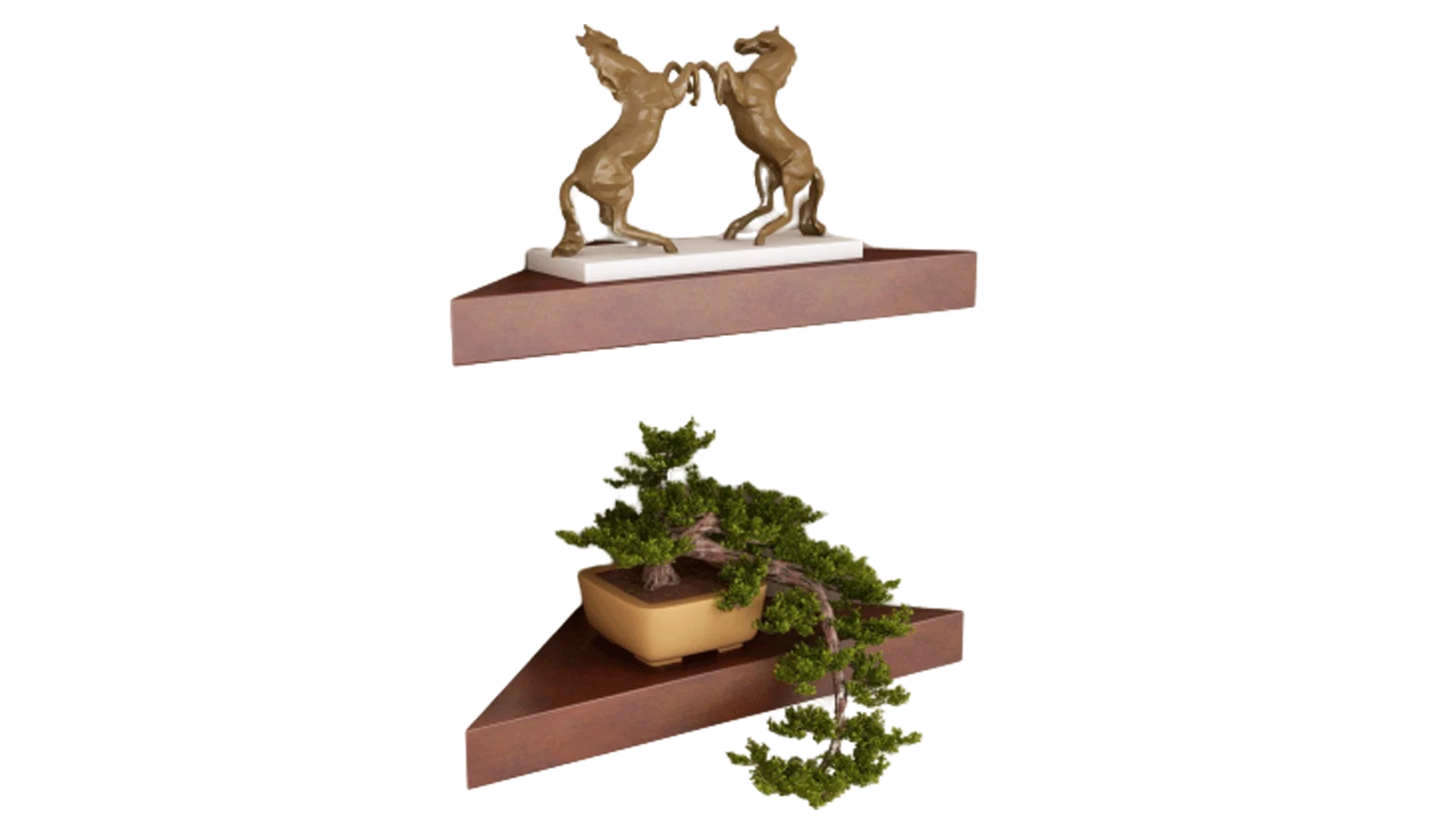 Скрытый отсек плавающий Кот МДФ доска настенная