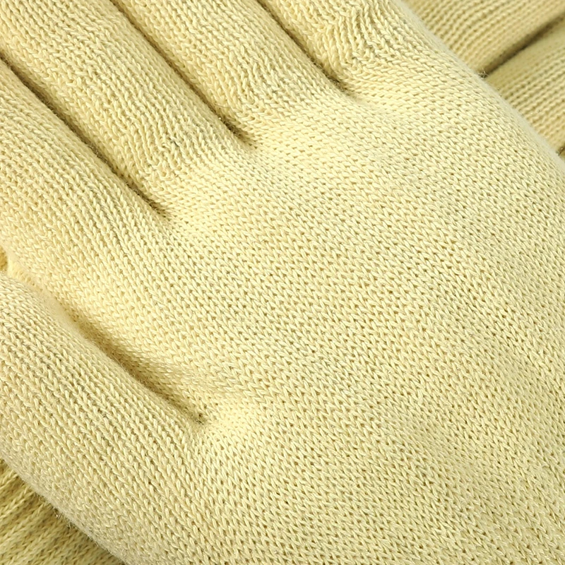 OEM Aramid Coated Heat Resistant Welding Grill Kitchen Oven Cooking Barbecue Baking Cutting BBQ Gloves
