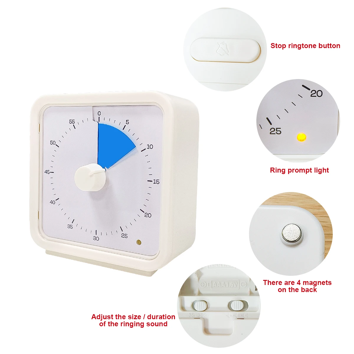 Countdown Google Timer Classroom Kids Timer for Study Productivity Timer for Cooking