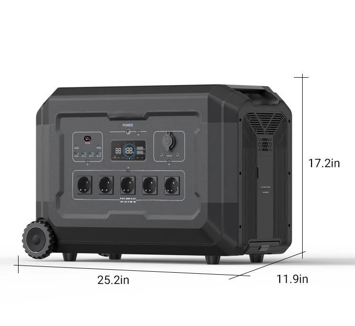 3600W Solar Generator AC/DC Outlet Outdoor Camping Power Source Emergency Power Supply Portable Power Station