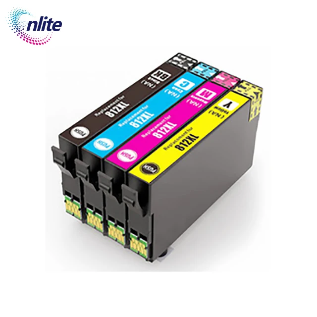 Cartridge With Chip T812XL compatible for Epson printer  Epson WF-7840 WF-7820 Printer Compatible Inkjet Cartridge