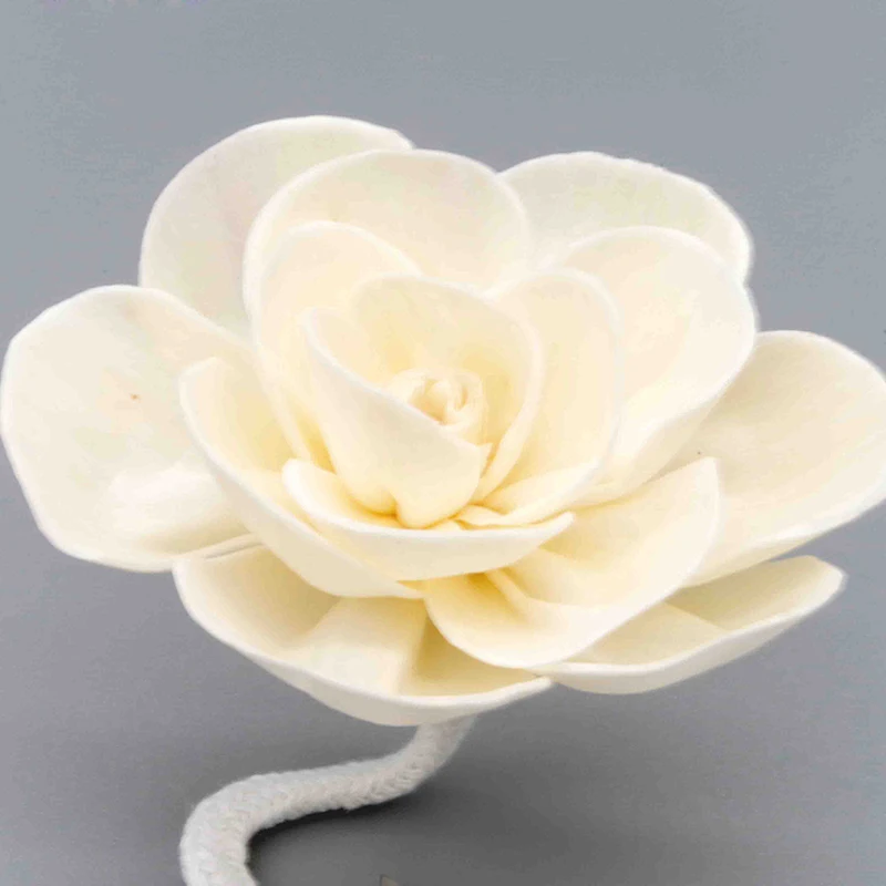 Home sense reed diffuser wood flowers sola with cotton rope