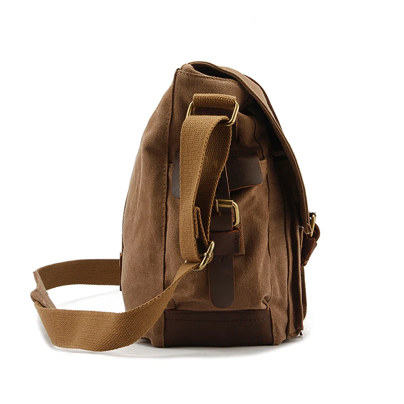 
Liansheng new design shock resistant canvas real leather canon800d case inner camera bag 