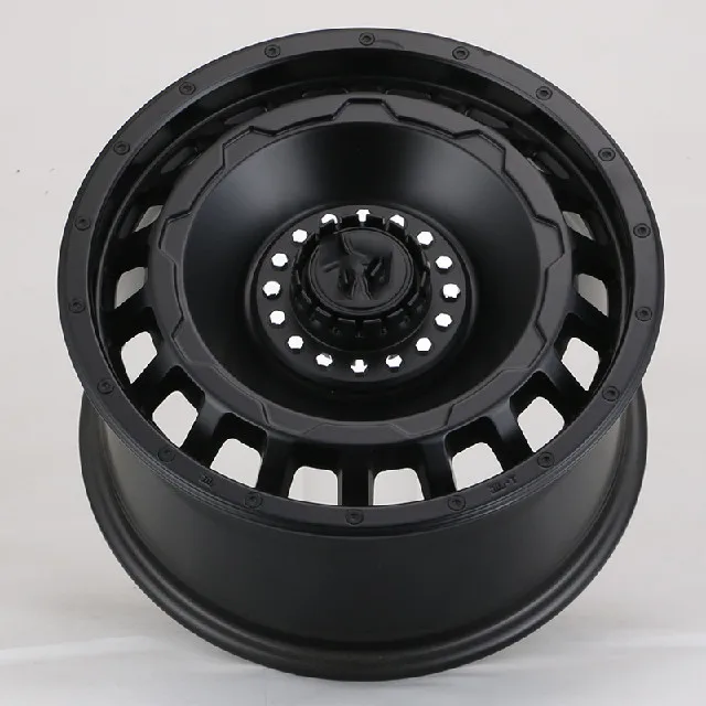 17 * 8.5 retro off-road modified upgraded wheel SUV 4x4 Black 6 * 139.7