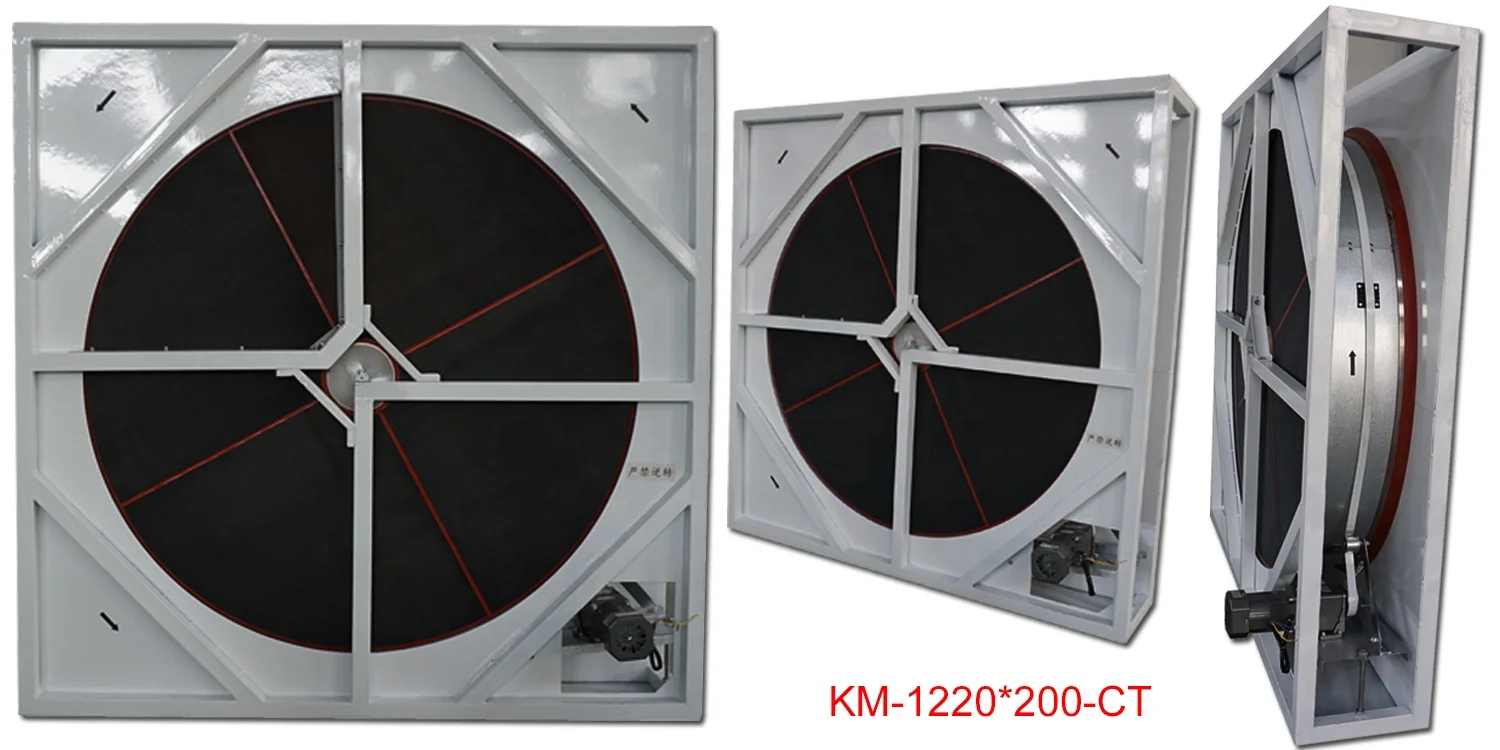 Accept Customization Desiccant Rotor with Cassette Silica Gel Wheel with DC Motor Dive System Apply For Industrial Dehumidifier