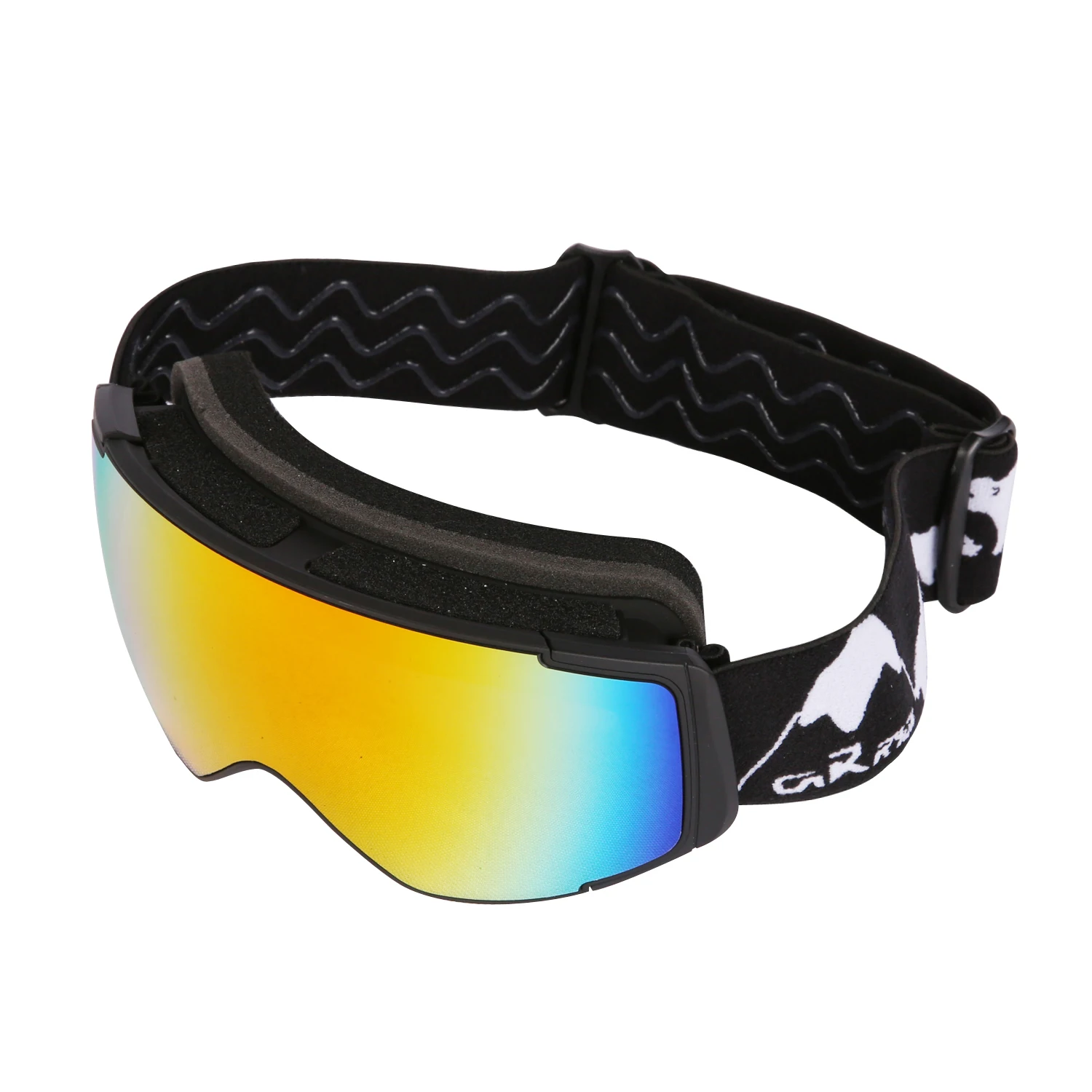 OTG Design UV Protection mirror coating revo tinted Lens Snowboard Snow sports glasses Ski Goggles for Adults