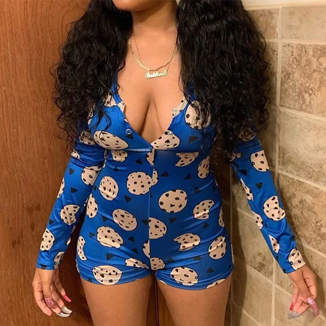 2021 New Arrival Hot Sale Cute Short Weed Onesie for Women