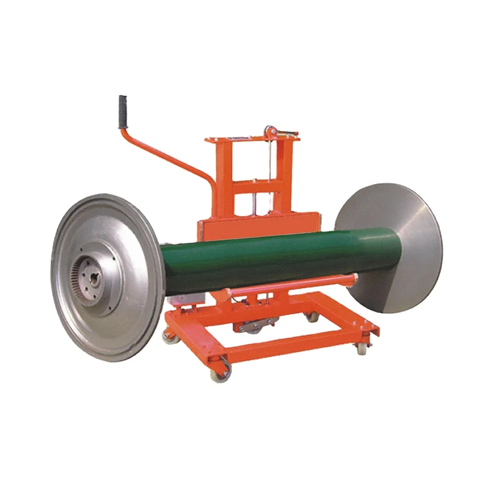 SUNTECH HBT-09I Loading and Unloading Warp Beam Trolley for Transporting Empty Beam