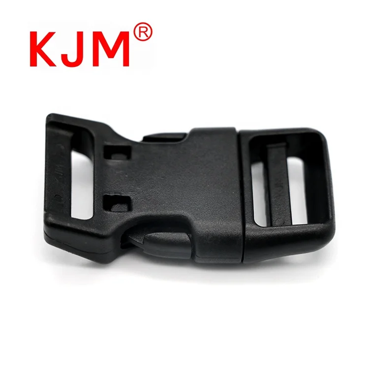 OEM ODM Accept 25mm Quick Release Contoured Plastic Adjustable Pet Buckle for Dog Collar
