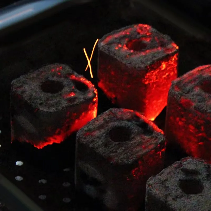 Environmental protection barbecue smokeless bamboo charcoal wholesale high quality machine-made charcoal