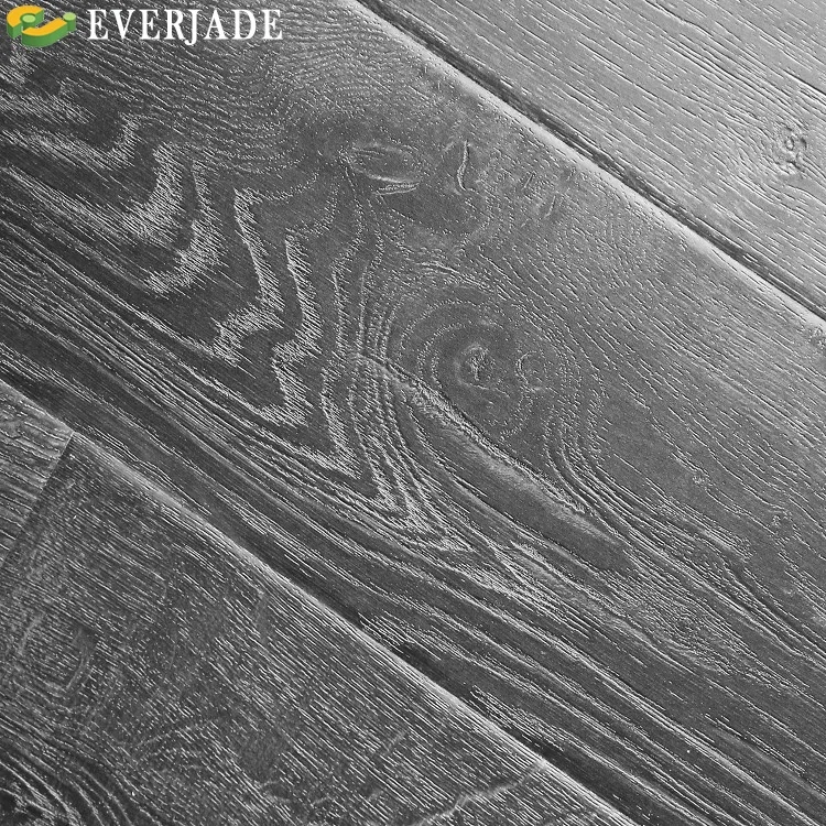 8mm 10mm 12mm Standard Edge Rustic Tile Wooden Flooring Wood grain embossed surface HDF Laminate Flooring