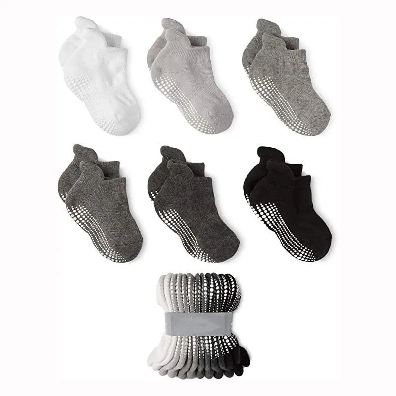 
Newborn Baby socks Non-slip Warm Color Custom Design Anti Slip Kids Socks Cotton Wholesale Fully Stocked 