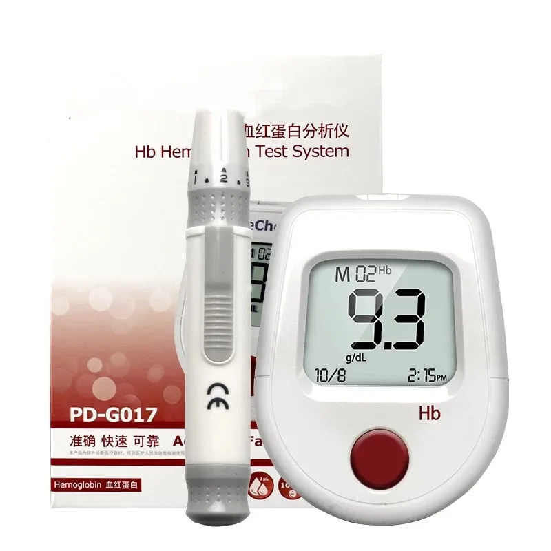 Blood Glucose Meter Glucometer Kit Test Strips Needles Lancets Medical Diabetes Tester Monitors System