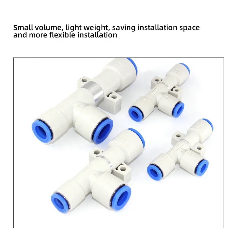 SMC pneumatic Vacuum generator ZH05DS-06-06-06 ZH07DS-06-06-06 ZH10DS-06-06-08 -88kPa Body ported type One-touch connection