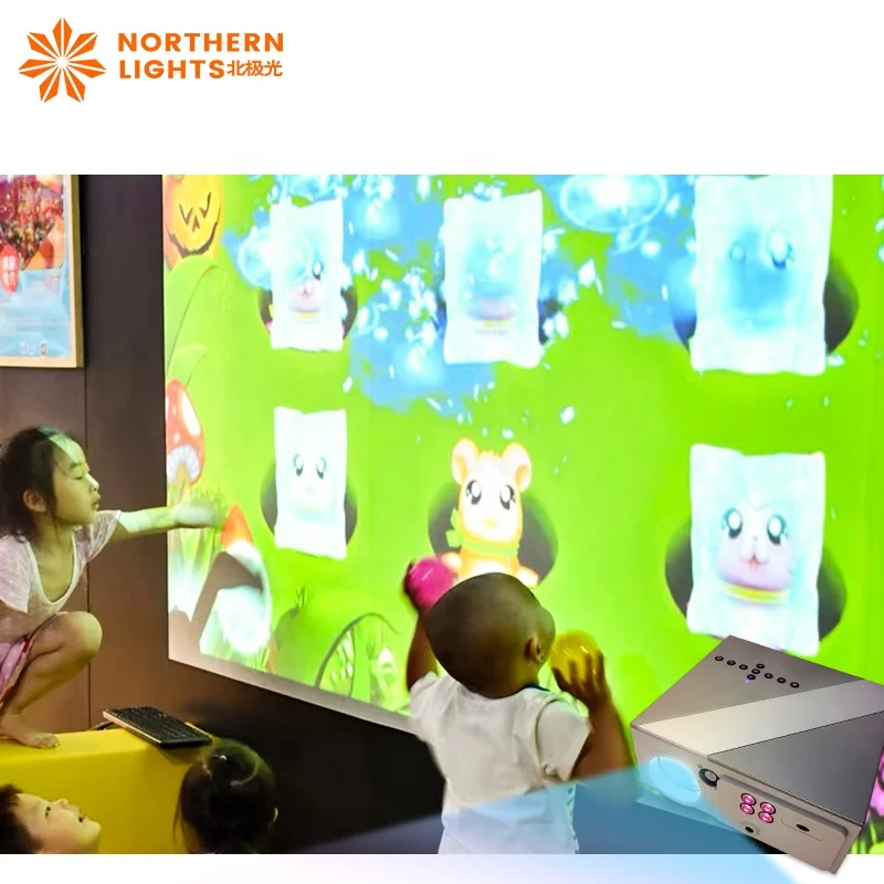 3d Interactive Smash Ball Game Newest arrival AR Item All-in-one interactive Projection game machine for kids amusement center