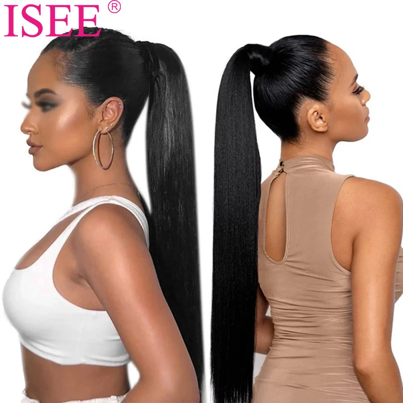 Лидер продаж, 2024 натуральные волосы на завязках, наращивание человеческих волос, 10-36 дюймов