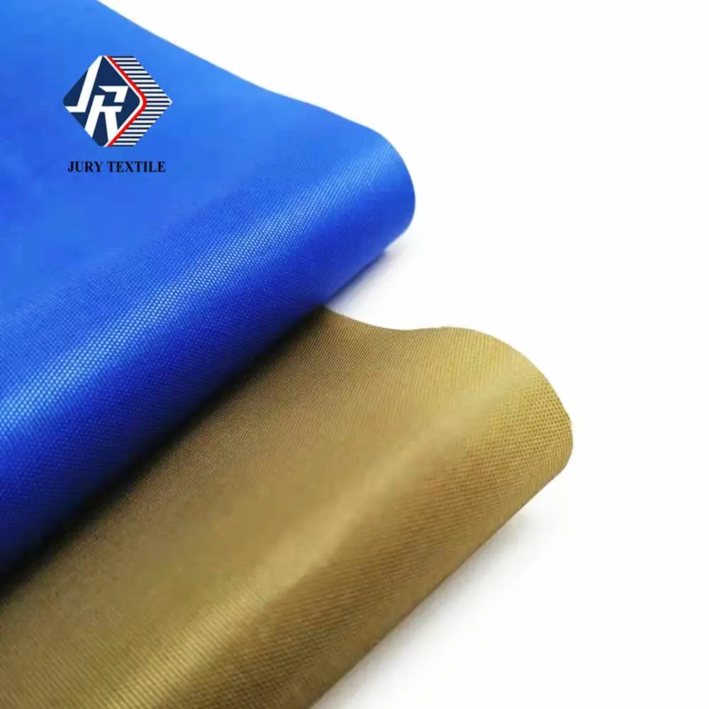 210D filament yarn PU coated plain woven  100%  polyester  oxford fabric
