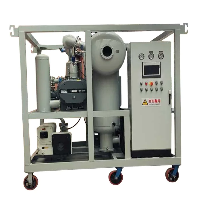 HZLY-300A 18000LPH Dielectric Oil Filtering Equipment High Efficiency Vacuum Insulation Oil Purifier Machine