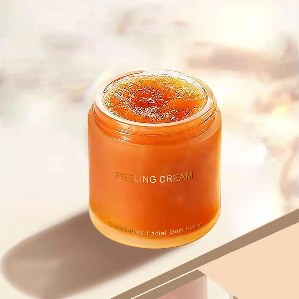 Private Label Customized Moisturizing Hydrating Pore Repair Gel Facial Exfoliator Whitening Peeling Facial Exfoliator