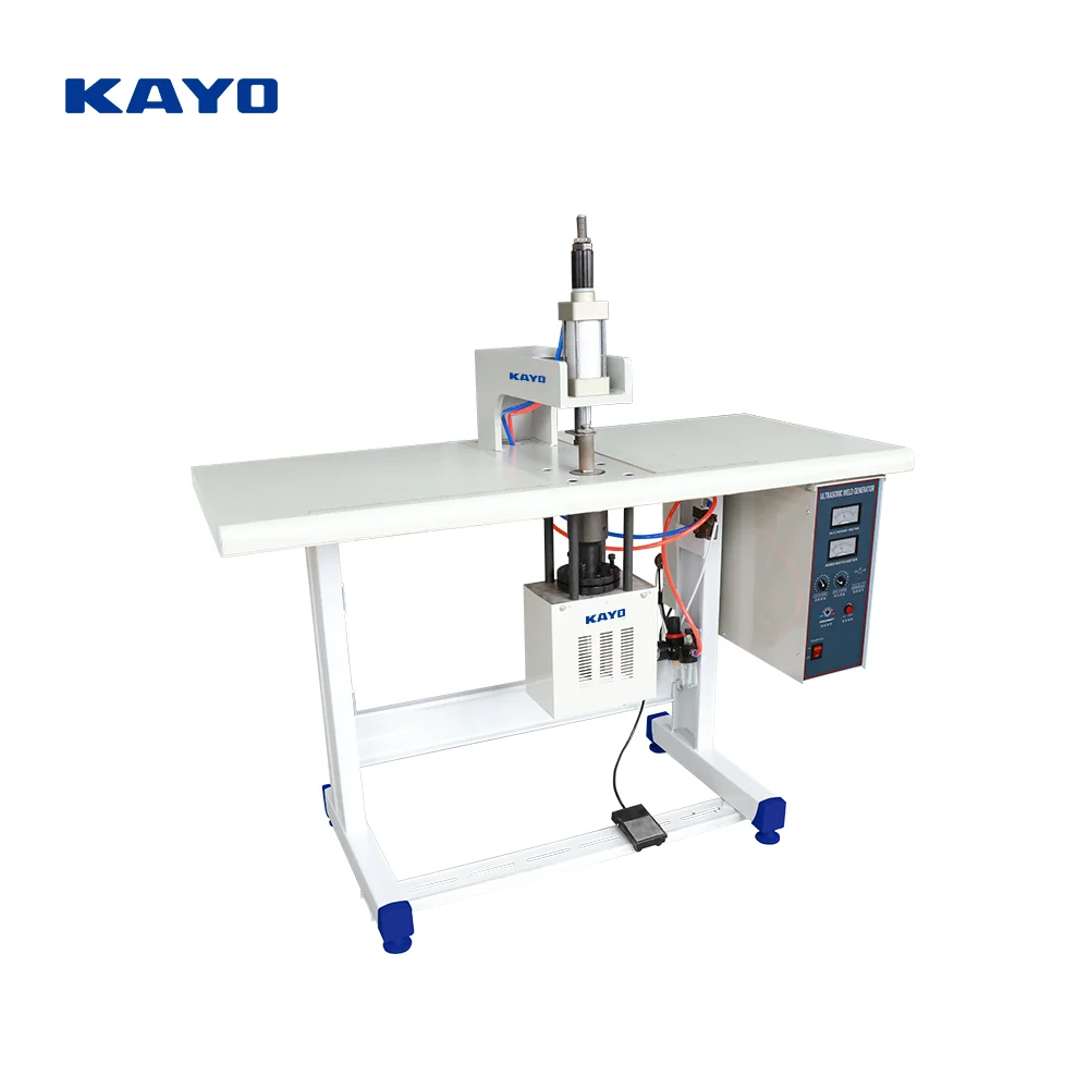 KAYO digital frequency tracking ultrasonic band welding machine