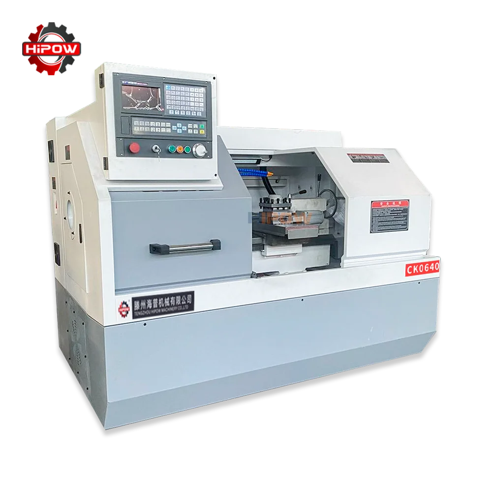 CK0640 Мини автоматический токарный станок с ЧПУ одним шпинделем сверхмощный поворотный центр Fanuc новый двигатель