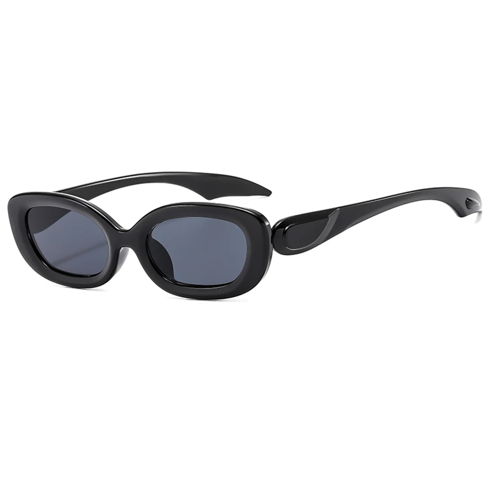STORY STY3764N Women Men Brand Designer Trendy Rose Red Narrow Rectangle Sun Glasses Female Shades Fashion Small Oval Sunglasses