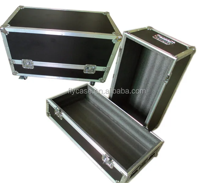 Aluminum Flight Case For Fair Production Display And Transport With Wheels And Butterfly Locs
