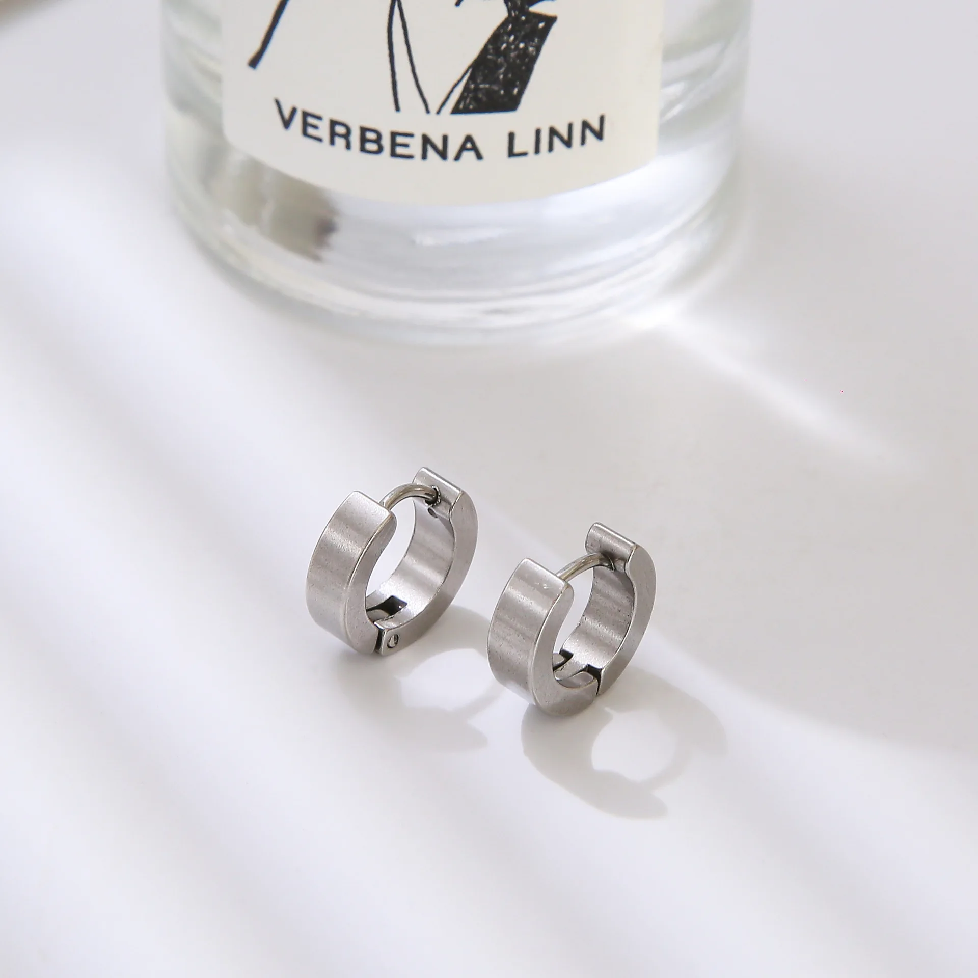  Wholesale Price Stainless Steel Boy Earring Trendy Unisex Earrings Men Jewelry Gift Trend