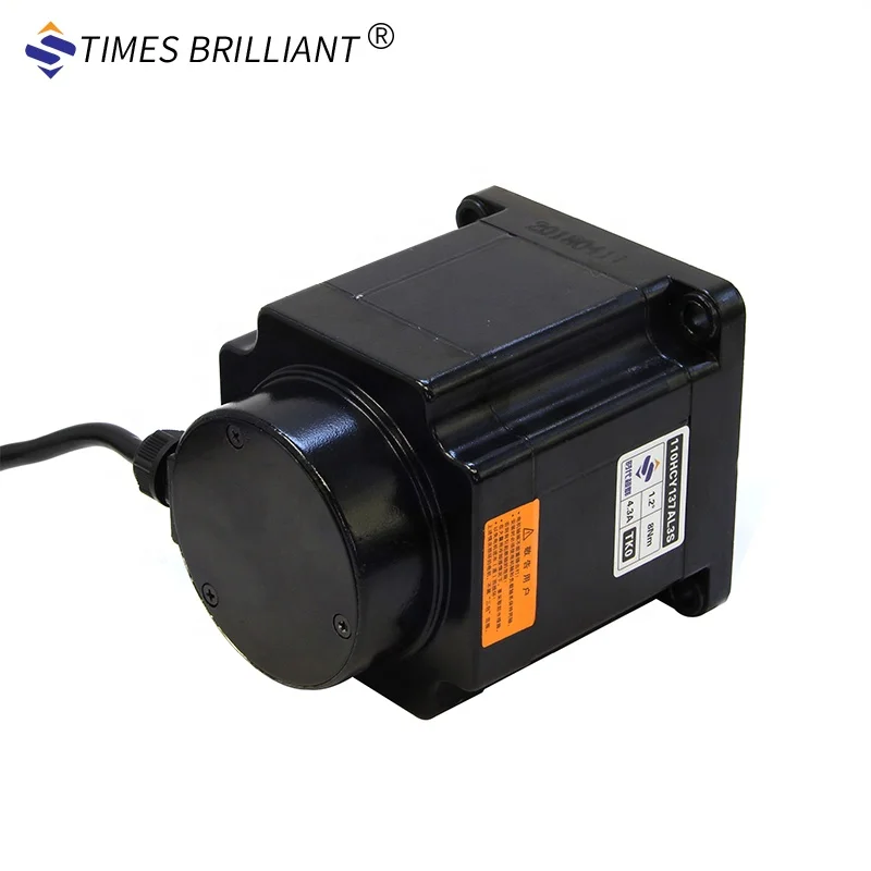 China low price 130mm 3phase Nema43 8NM Stepper Motor with Driver kit for 5.4A for cnc machine