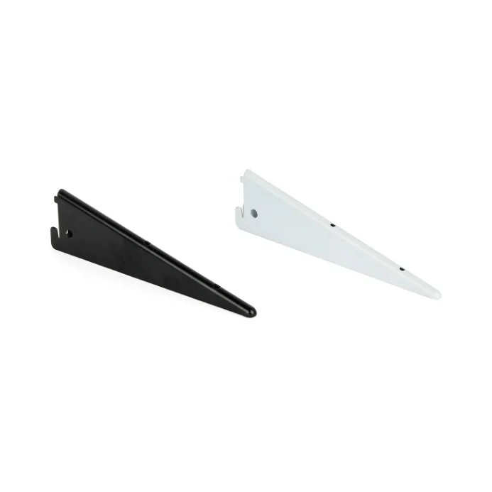 Wholesale Custom Metal Bracket Triangle Shape Upright Double And Single Hidden Floating Wall Shelf U Shaped Bracket