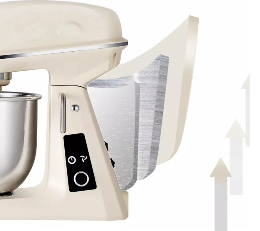7L Commercial Stand Food Mixer with Electronic Screen Kitchen Cake Mixing Machine Catering Equipment for Bakery
