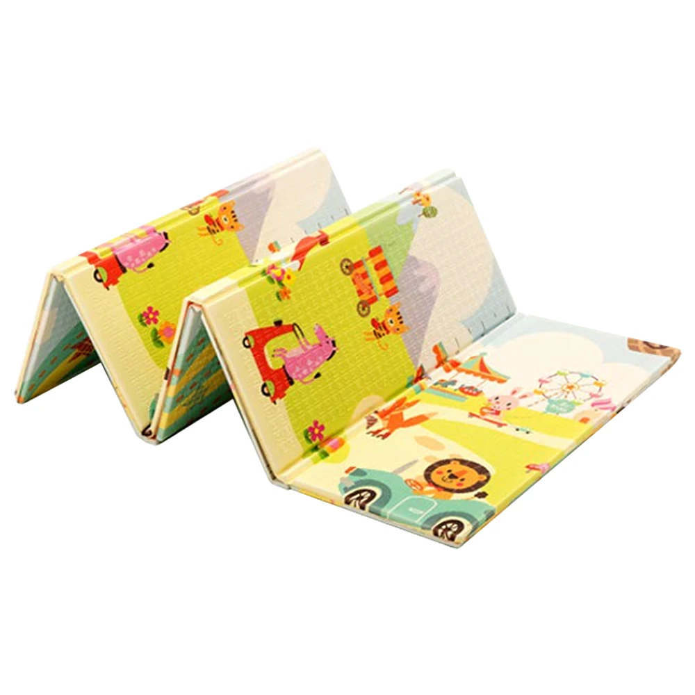 Dotcom Wholesale Dsign Print Logo XPE baby Folding Large Play Mat memory foam waterproof Playmat Carpet And Rugs