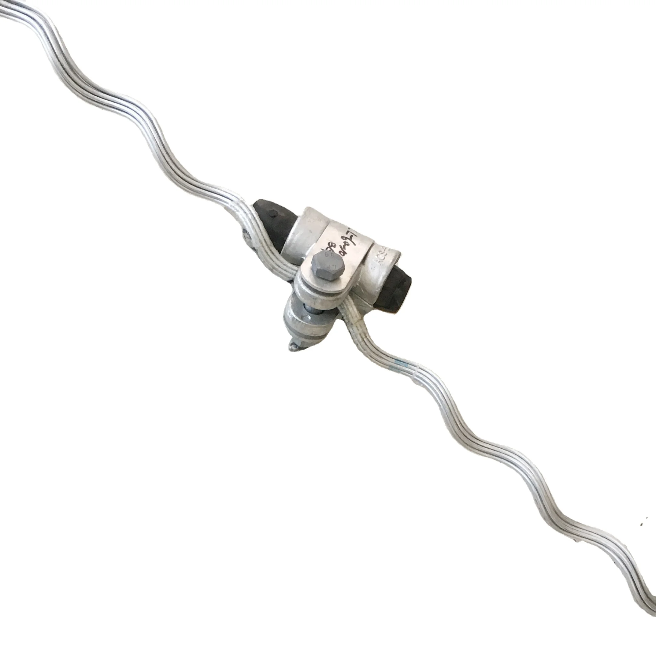 Hot  dip galvanized type pre-stranded wire hanger  clamp for fixing cable towers