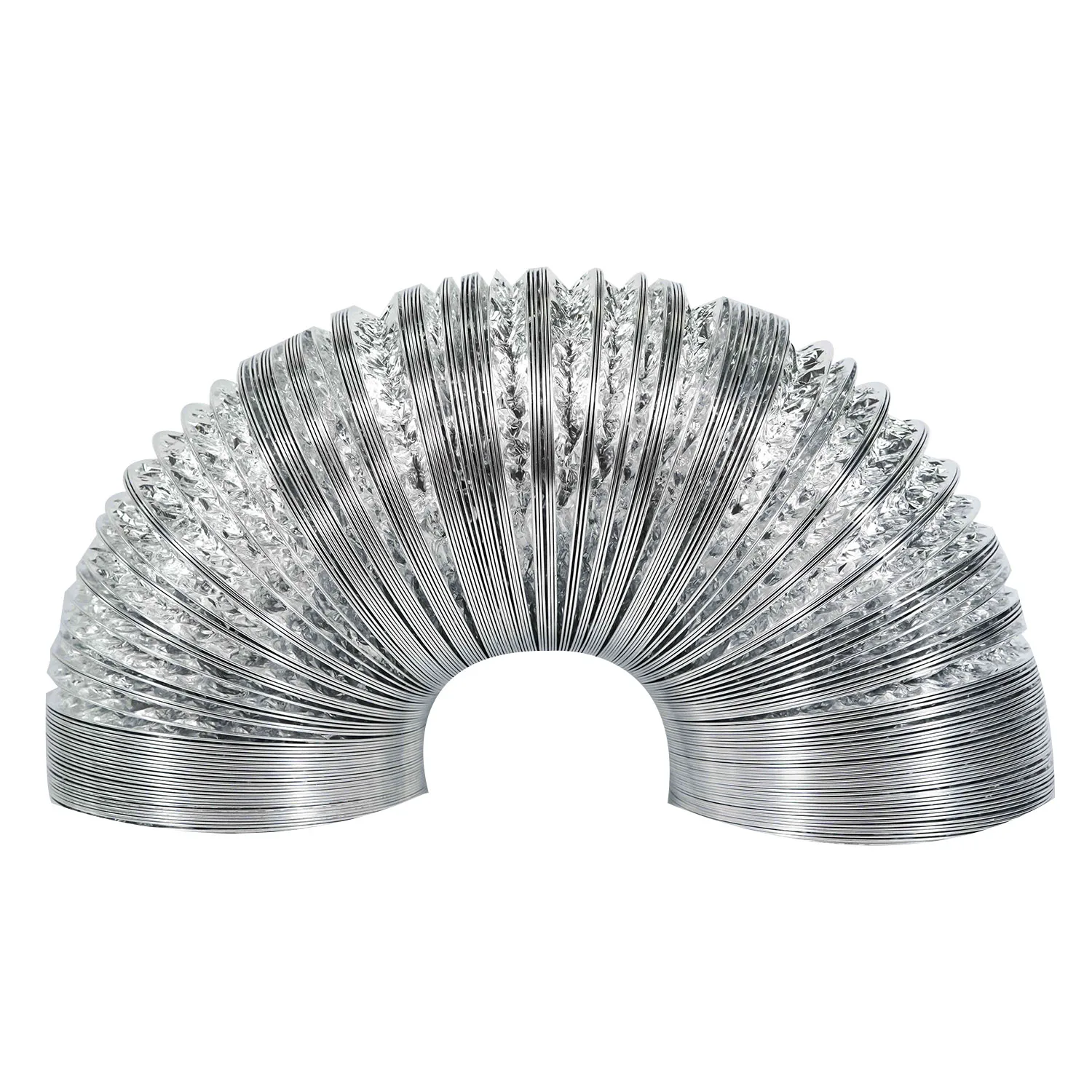 Duct HVAC system flexible hose 4inch aluminum foil air duct aluminum duct